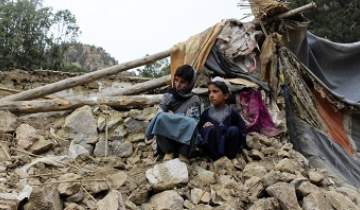 در زمین‌لرزه‌ی اخیر ۲۰۰ هزار نفر متأثر شده که ۴۰ درصد آن کودکان اند